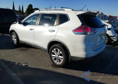 2016 Nissan Rogue Sv z USA, uszkodzony, nr VIN KNMAT2MT3GP720681